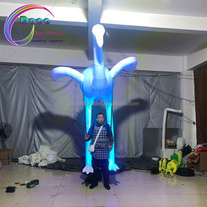 Costume gonflable <span class=keywords><strong>géante</strong></span> de flamant rose, tenue à éclairage led, modèle oiseau - Product Image 1