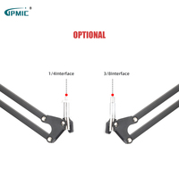 Supports et supports en porte-à-faux de bureau universels Support pour personne paresseuse Réglage à 360 degrés Support pour microphone de téléphone Support pour bras de caméra