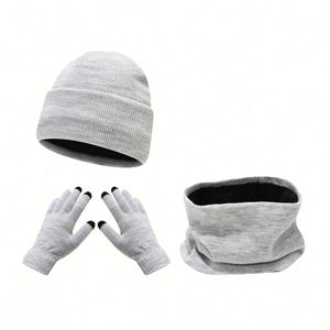 Produits tendance hiver 2025 : masque de ski, cagoule, gants, écharpe, bonnets, ensembles d'hiver avec doublure épaisse et chaude - Product Image 6