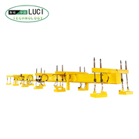 Lève-charge EPM robuste à 12 maillons, aimant magnétique permanent électrique pour grue, pour plaques d'acier, tôles et poutres