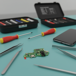 Placa conectora de carga micro USB con micrófono y conector de audio para Huawei Honor 7X - Product Image 3