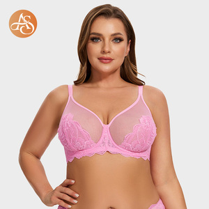<span class=keywords><strong>Reggiseno</strong></span> <span class=keywords><strong>Minimizer</strong></span> Plus Size Ladymate con Copertura Totale, Push-Up, Traspirante, con <span class=keywords><strong>Ferretto</strong></span> e Pizzo, Stile Sexy per Donne - Product Image 1