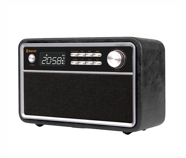 Portable Retro Stereo DAB+ Radio RDS FM Smart Speakers USBTF Playback DAB+ Radio Portable Retro Stereo DAB+ Radio RDS Speakers