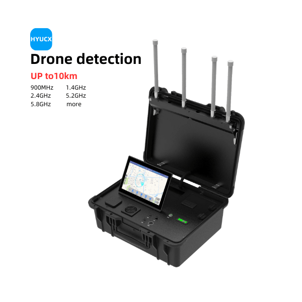 Drone Detection System with Spectrum+RID+DID Technology 3-10km Range Durable Design for Drone Defense & Security