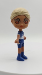 หุ่นของเล่นนักฟุตบอลนักกีฬาพีวีซีขนาดเล็กดีไซน์ดั้งเดิมงานฝีมือทำจากวัสดุ ABS - Product Image 5