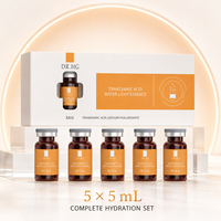 Sérum Ampoule Visage DRHG à l'Acide Tranexamique Léger, Absorption Rapide, Non Collant, Hydratant, Lot de 5ml, 5 Flacons