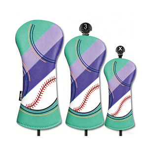 PRIMUS GOLF Professional Customizable Embroidered Golf Headcovers Soft Flexible Breathable PU Leather <strong>Driver</strong> Golf <strong>Headcover</strong> - Product Image 2