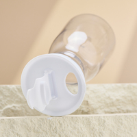 Pichets en plastique personnalisables sans BPA 500ml 750ml 1000ml 1.5L avec couvercles pour glace, thé, soda, jus, carafes, logo