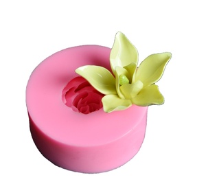 Herramientas para hornear pasteles con forma de flor, molde de silicona líquida 3D, jabón de flores, Chocolate, molde artesanal de azúcar - Product Image 2