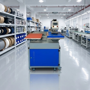 Presse à chaud hydraulique entièrement automatique à double station 16x24 pouces pour <span class=keywords><strong>sublimation</strong></span> sur panneaux métalliques et t-shirts - Product Image 1