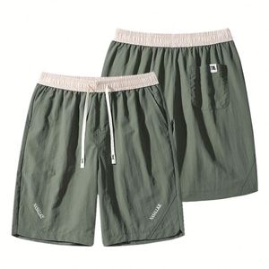 Shorts de Baño para Hombre de Secado Rápido, Traje de Baño con Diseño de Orificios Pequeños, Sin Forro de Red, para Playa y Verano - Product Image 4