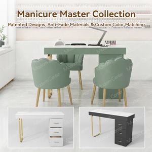 Madamcenter Moderner Luxus-Nageltisch für Schönheitssalons mit Multifunktionalen Spa-Funktionen und Doppelten Maniküristen-Sitzen - Product Image 5
