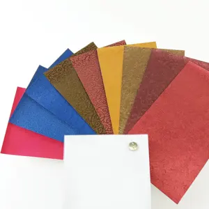 Aangepaste Effen Geschenkverpakking Parel Papier Rollen Glitter Inpakpapier Vel Voor Geschenkdoos Pvc Gecoate Papierfabrieken Verkoop Boekbinding