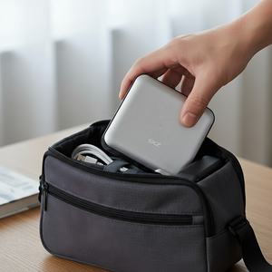 Proyector de Video Inteligente 4K WiFi 6 OEM S4 DLP para Exteriores, Recargable, con Batería, 1080P, con Altavoces Integrados, para Cine en Casa <span class=keywords><strong>y</strong></span> Juegos - Product Image 2