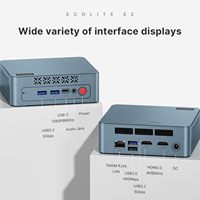 Mini PC BOSGAME Ryzen 5 3550H con Windows 11 Pro, 16GB RAM DDR4, SSD PCIe de 512GB, Gráficos Vega 8, Soporte para Triple Pantalla 4K 60Hz, 3 Puertos USB 3.2