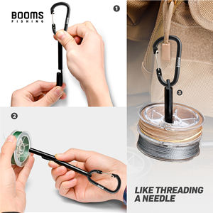 Pêche à la mouche Tippet porte-bobine noir Tippet T porte-bobine barre pêche à la mouche accessoires outils pour mouche gilet Pack outil - Product Image 3