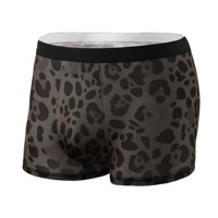 Boxers pour hommes en coton à rayures élégantes, doux et respirants, avec logo personnalisé, taille élastique, vente en gros, sous-vêtements OEM