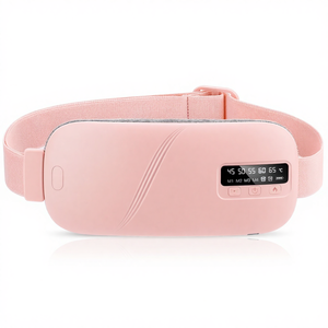 Ceinture chauffante Warm Palace modèle 101590 rose, recharge USB, grande tante, compresse chaude, massage par vibration avec fonction de minuterie - Product Image 1