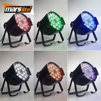Projecteur LED Par 18*10W 4 en 1 Par Can Lumière de scène Fête Bar KTV Effet DJ Éclairage