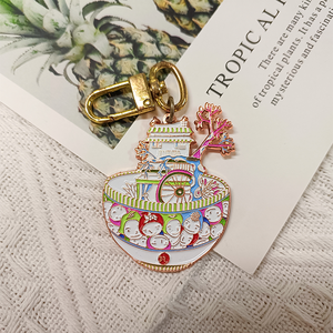 15-năm nhà máy mềm men tùy chỉnh Keychain thời trang hình xe kim loại keychian - Product Image 6