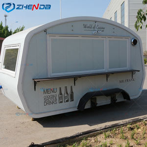 Gâteau de rue chariot à café marché endroit pittoresque chariot de nourriture parc crème glacée à manger chariot touristique camping-car - Product Image 5