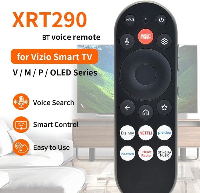 XRT290 / WRT290 Voice Remote Control Replacement Use For 2026 Vizio V/M/P/OLED Series Smart TVs Model