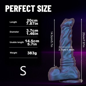 Grote Bloem Paard Zachte Siliconen Waterdichte Super Dikke En Lange Grote Mac Gesimuleerde Fallus Volwassen Seksspeeltjes Dildo 'S - Product Image 3