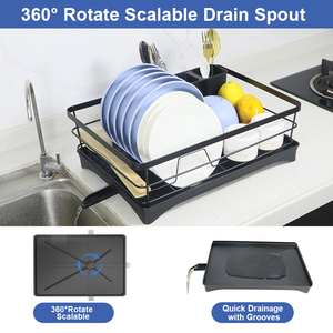 <span class=keywords><strong>Escurridor</strong></span> <span class=keywords><strong>de</strong></span> <span class=keywords><strong>Platos</strong></span> <span class=keywords><strong>de</strong></span> Acero Inoxidable para Cocina, <span class=keywords><strong>Escurridor</strong></span> <span class=keywords><strong>de</strong></span> <span class=keywords><strong>Platos</strong></span> PARA EL Hogar, Producto Novedoso, Organizador Individual - Product Image 6