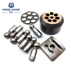 Pièces de pompe hydraulique HongWang JIC A8VO107 pour excavatrice sur chenilles E320B/E325B, composants de pompe principale (Argent) - Product Image 2