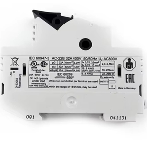 Đức 60947-3 Một pha/hai pha/ba pha cầu chì chủ IEC60947-3 AC-22B 32A 400V cầu chì chủ - Product Image 1