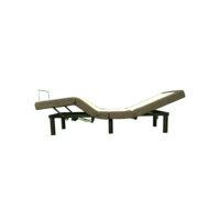 Lit réglable électrique en bois multifonctionnel Offre Spéciale de taille de reine avec matelas pliable et fonctions pliables de massage