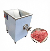 Mesin Penggiling Daging Beku Besar Stainless Steel Listrik Komersial Industri