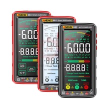 Multimètre numérique intelligent ANENG 683 682 681 à écran tactile haute résolution, 6000 points de mesure, testeur de tension AC/DC, voltmètre de courant, outils