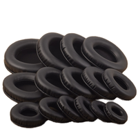 Couvertures rondes en mousse pour écouteurs pour 45 55 65 70 75 80 90 100mm Oreilles Accessoire Casque Oreillettes