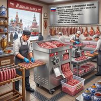 Machine Commerciale à Hacher, Trancher et Remplir les Saucisses en Acier Inoxydable, 4400W, Double Moteur, Moteur en Cuivre, Approvisionnement Direct Usine