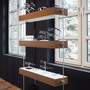 <span class=keywords><strong>Étagère</strong></span> de présentation de lunettes à 3 niveaux suspendue pour les présentoirs de magasins d'optique - Product Image 3
