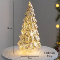 Champagnerglas Weihnachtsbaum Tischdekoration im Ins-Stil für Haus und Garten Festliche Feiertagsdekoration