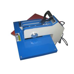 Multi-Color Manual Heat Press <b>Embossing</b> <b>Machine</b> for T-shirts Textiles Combinations with Key Components Motor Pump - Product Image 6