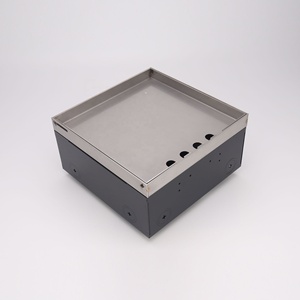 Caja de Datos y Energía para Piso Elevado con Micrófono, RJ45 y Puertos de Carga USB con Tapa Empotrada de Acero Inoxidable 304 - Product Image 2