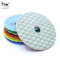 Disque diamanté à polissage fin LITTLE ANT 3 pouces 80 mm pour marbre, quartz, granit, plan de travail, usine