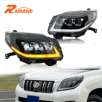 Phares LED Plug and Play pour Prado FJ150 2009-2013, feux de jour, clignotants dynamiques, accessoires de voiture