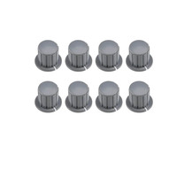 Bouton en caoutchouc personnalisé CNC 6 mm à axe en D - 180 °   Boutons de commande pour haut-parleur DJ et batterie électronique, axe en D