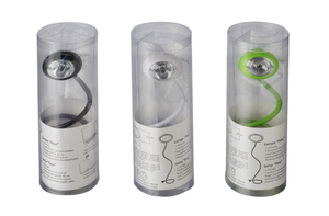 Diverses couleurs 1 LED Flexible pliable en plastique signet lampe de lecture led livre lumière <span class=keywords><strong>avec</strong></span> FAMA BSCI - Product Image 3