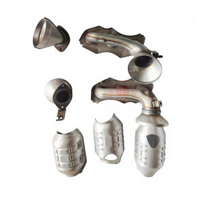 Collecteur d'échappement avant en acier inoxydable YUEYANG à montage direct, sans catalyseur semi-céramique pour Toyota Highlander 3.5L - Product Image 3