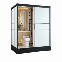Toilettes portables de luxe avec séparation sec-humide, plateau en céramique, structure en alliage d'aluminium – Solution légère et écologique pour salles de bain hospitalières