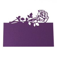 Petites cartes de vœux rectangulaires vierges en papier couché, écologiques, modernes, prédécoupées, pour la fête des Mères, les mariages et la décoration de table