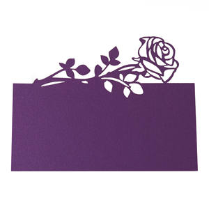 การ์ดกระดาษขนาดเล็กแบบเรียบง่าย เป็นมิตรกับสิ่งแวดล้อม สำหรับใช้ในงานวันแม่ งานแต่งงาน และงานเลี้ยงบนโต๊ะ - Product Image 2