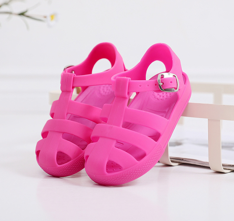 Wholesale Cute Hot Pink Sandals for Girls - Fast Delivery