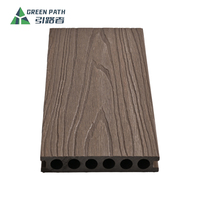 Terrasse en WPC de haute qualité, grain de bois 3D, imperméable, durable, pour piscine, jardin, terrasse composite