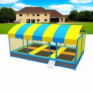 Aire de jeux intérieure pour enfants pour enfants, Grand parc de trampoline commercial, Équipement de parc de trampoline intérieur de conception personnalisée - Product Image 6